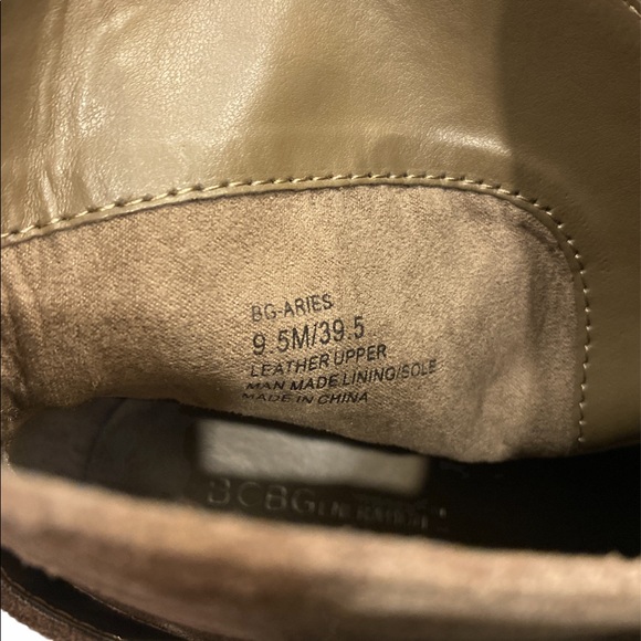 BCBGeneration Aries taupe wraparound ankle boots - Picture 7 of 7